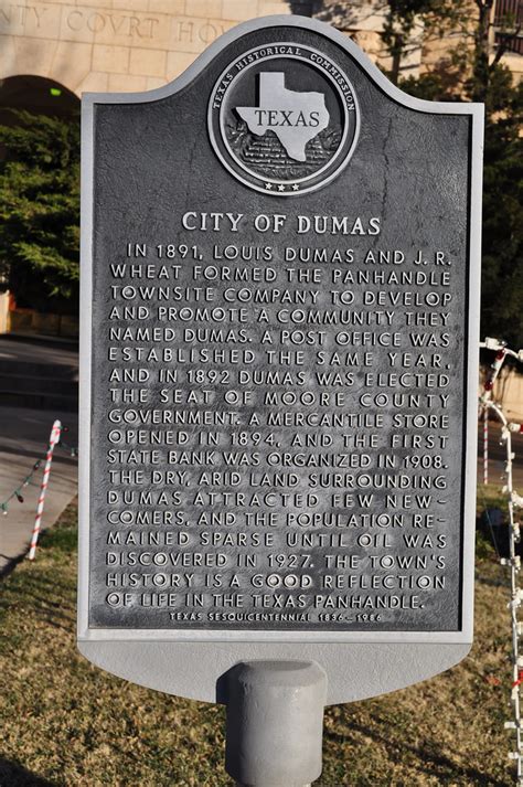 City of Dumas .